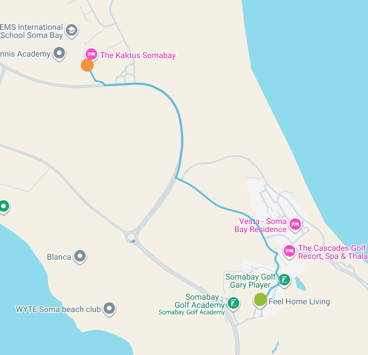 Route map