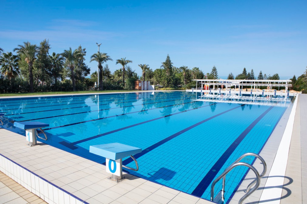Piscine olympique extérieure